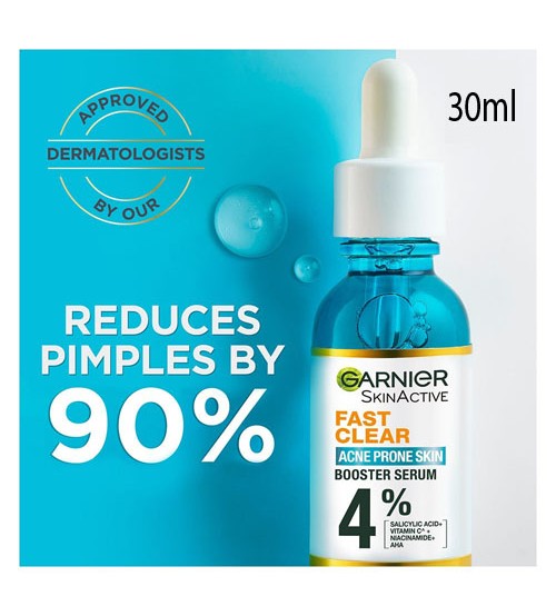 Garnier Skin Active Fast Clear Booster Face Serum 30ml